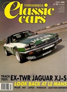 THOROUGHBRED & CLASSIC CARS 1989 JULY - WICKED XJ-S & 911